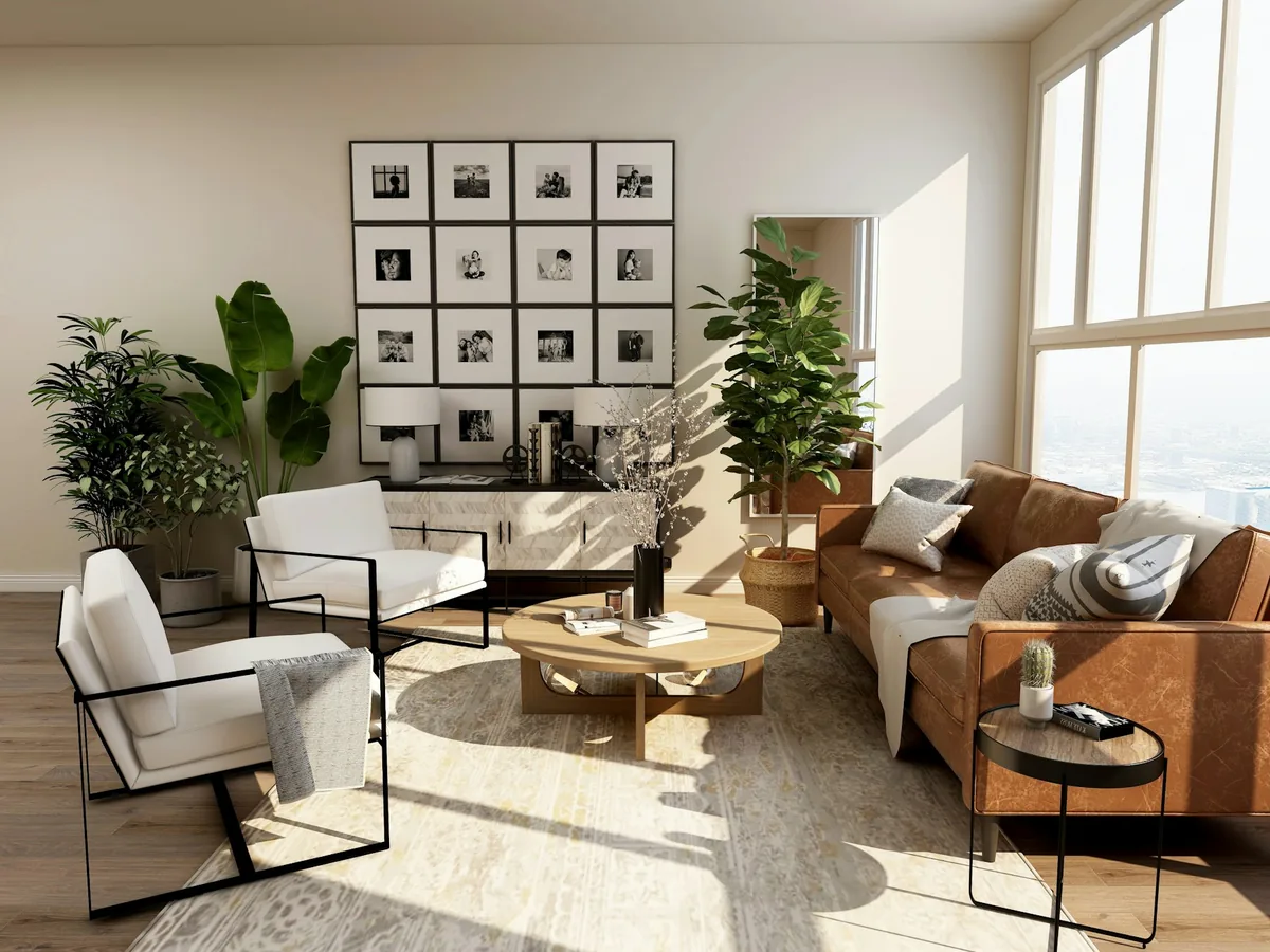 Séjour contemporain, inspiration pour la conception intérieure